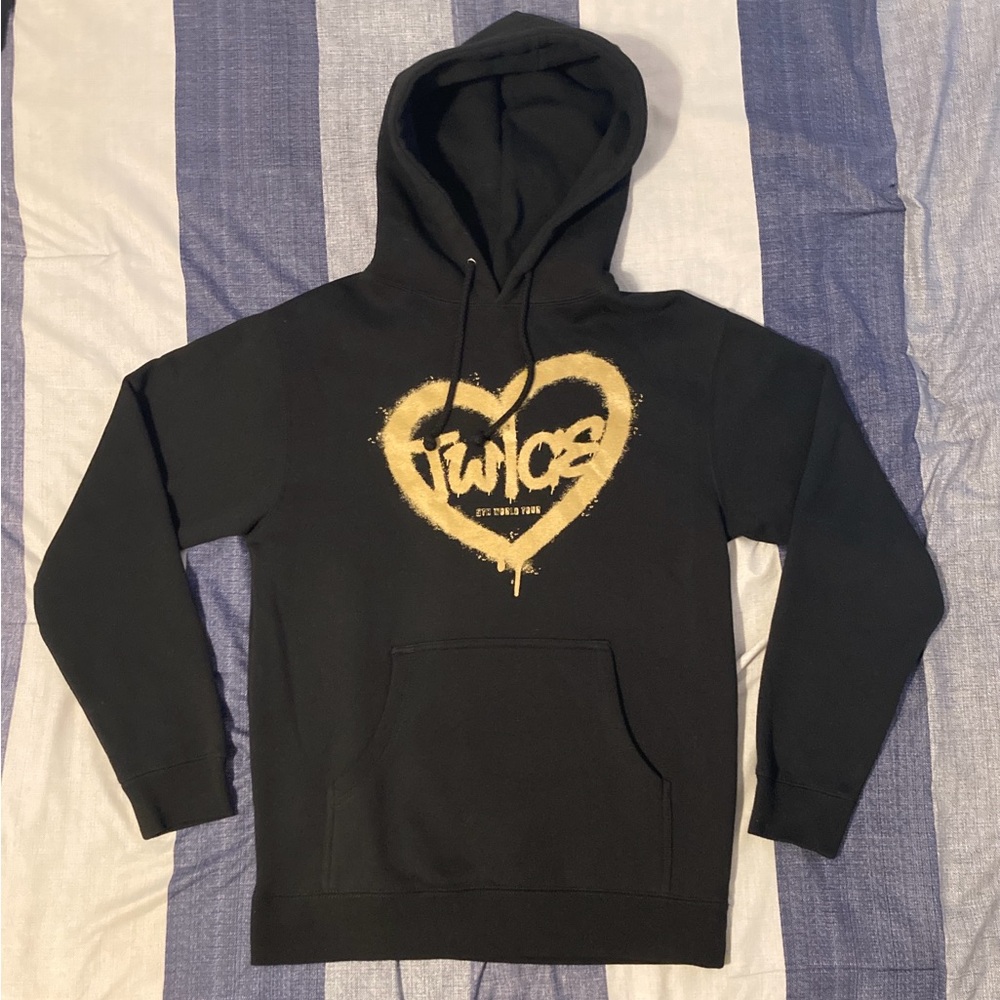 TWICE Ready To be 5th World Tour Mens Hoodie Sz S Black Concert Merch
